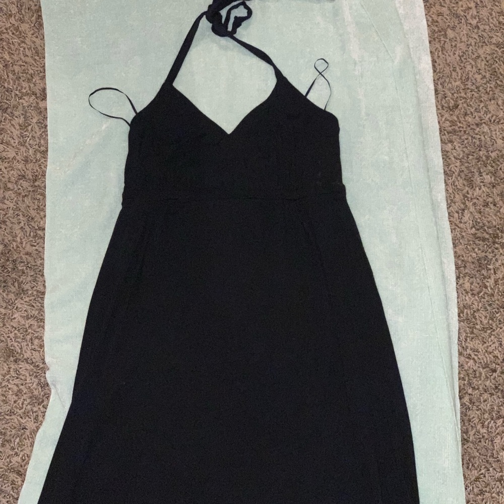 Maxi halter dress